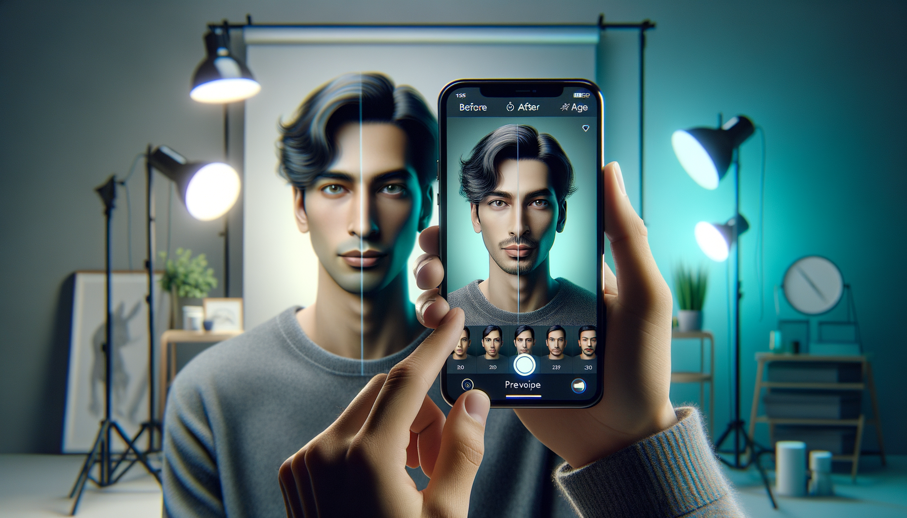 High-resolution face swap